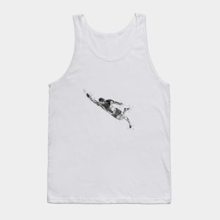 Swimmer Diving in Water Tank Top